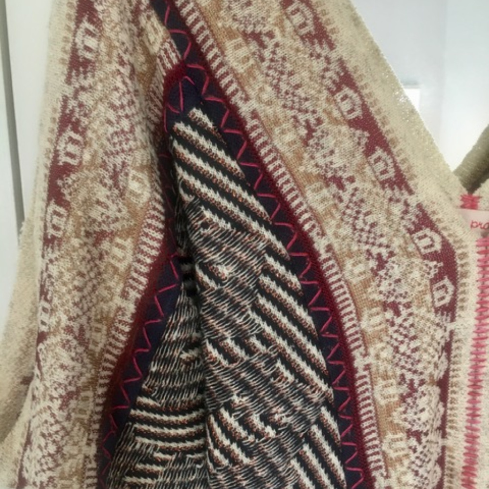 Anthropologie Cecelia Prado Boho Aztec Poncho